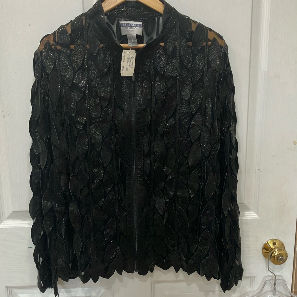Stillman studio leather jacket